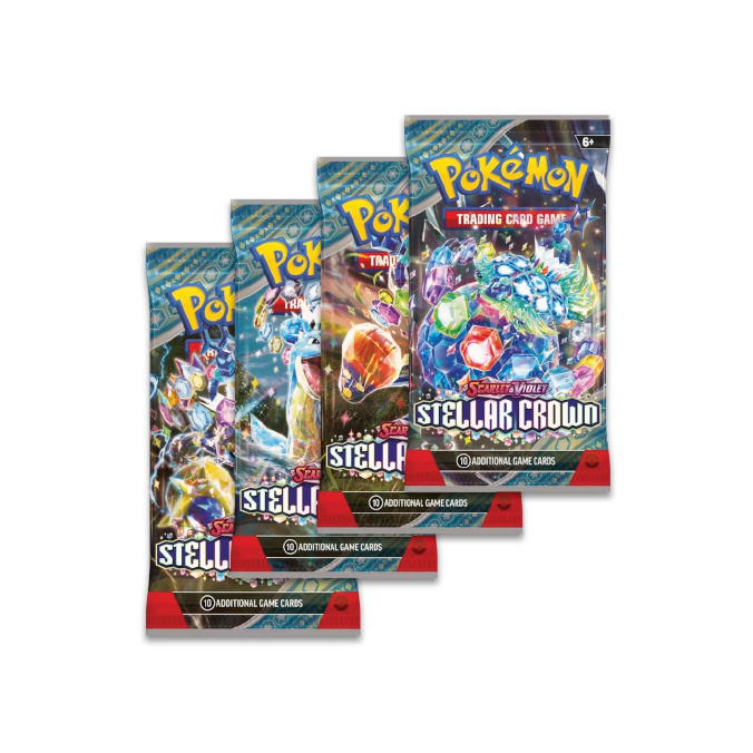 Pokémon Scarlet & Violet Stellar Crown Booster Pack (1pk)