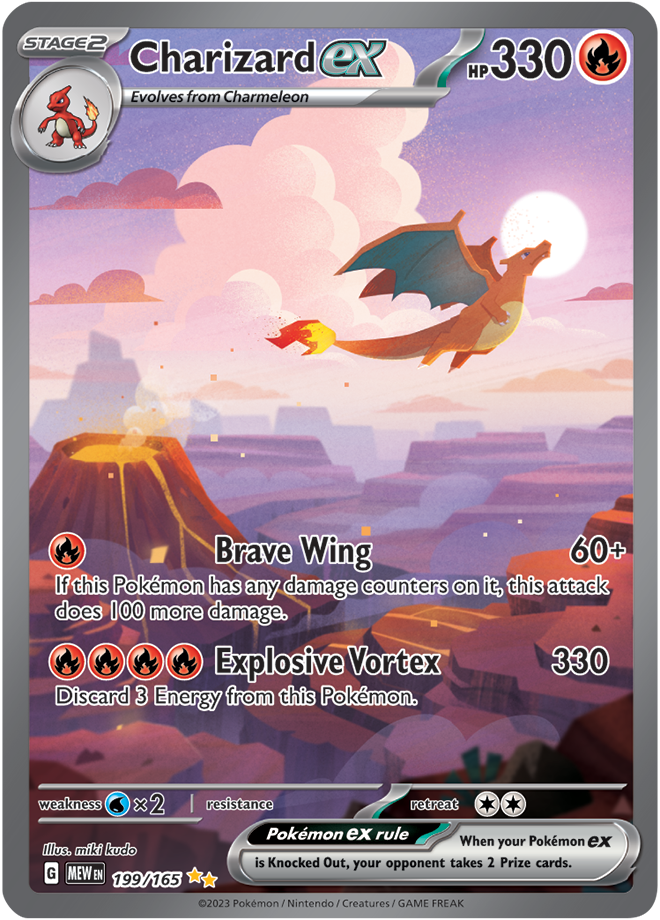 Scarlet & Violet 151 #199/165 Charizard ex (Special Illustration Rare)