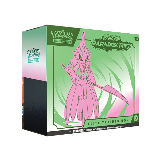 Pokémon Scarlet & Violet Paradox Rift Elite Trainer Box (Iron Valiant)