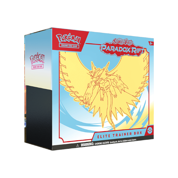 Pokémon Scarlet & Violet Paradox Rift Elite Trainer Box (Roaring Moon)
