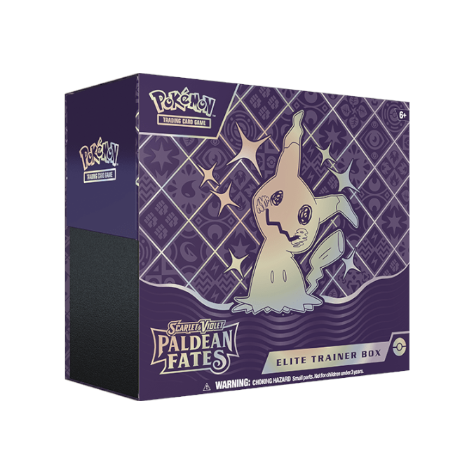 Pokémon Scarlet & Violet Paldean Fates Elite Trainer Box