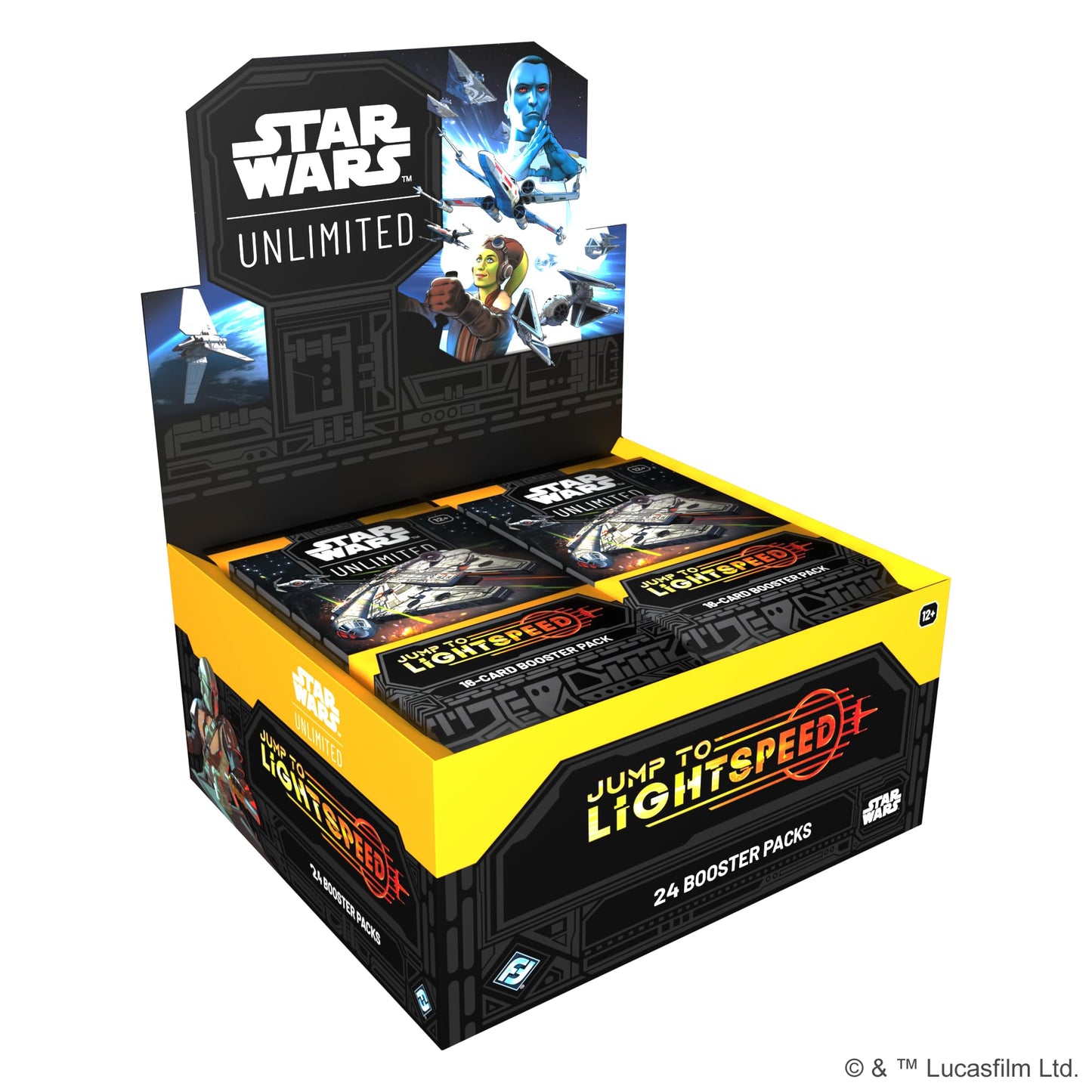 Star Wars: Unlimited Jump to Lightspeed Booster Box (24 Packs)