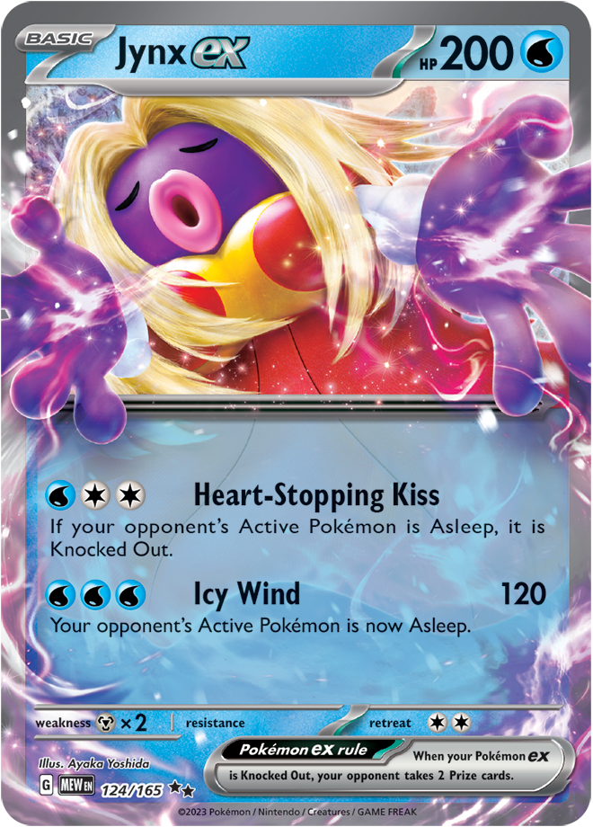 Scarlet & Violet 151 #124/165 Jynx ex (Double Rare)