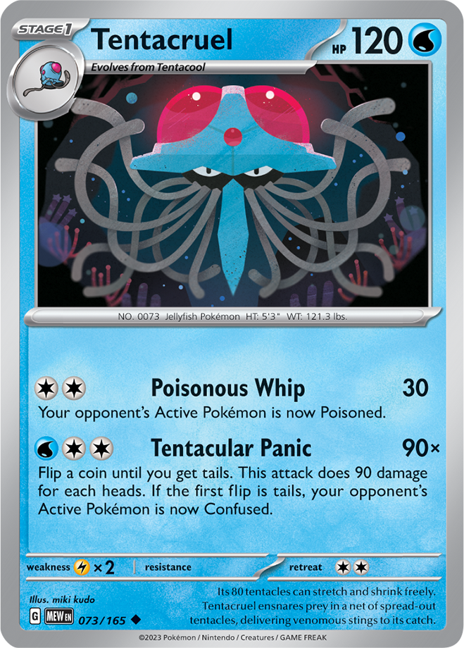 Scarlet & Violet 151 #073/165 Tentacruel (Standard)