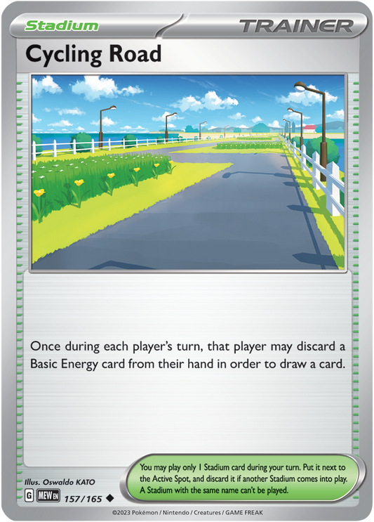 Scarlet & Violet 151 #157/165 Cycling Road (Standard)