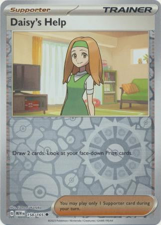 Scarlet & Violet 151 #158/165 Daisy's Help (Reverse Holo)
