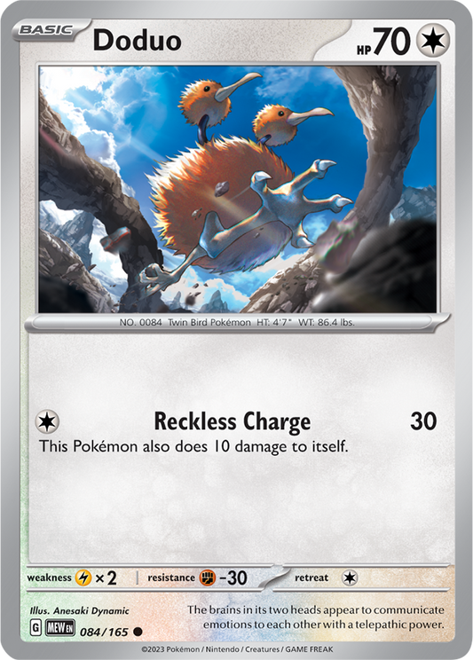 Scarlet & Violet 151 #084/165 Doduo (Standard)