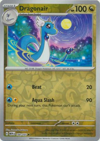 Scarlet & Violet 151 #148/165 Dragonair (Reverse Holo)