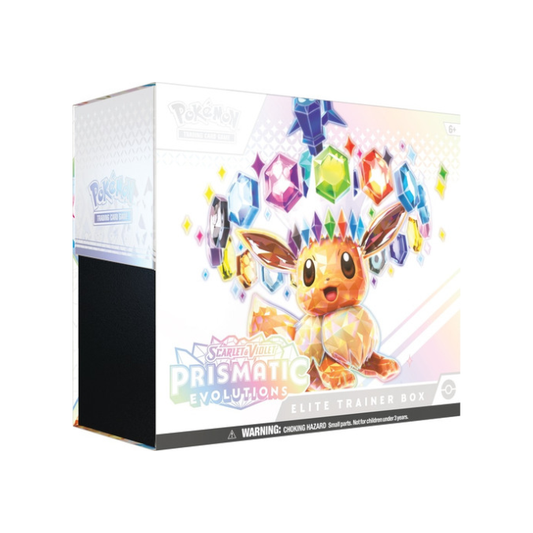 Pokémon Scarlet & Violet Prismatic Evolutions Elite Trainer Box