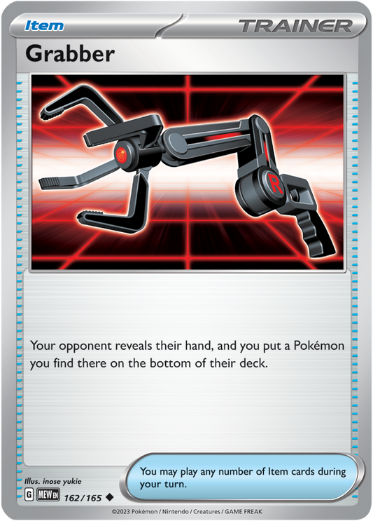 Scarlet & Violet 151 #162/165 Grabber (Standard)