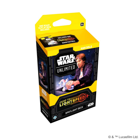 Star Wars: Unlimited Jump to Lightspeed Spotlight Deck: Han Solo