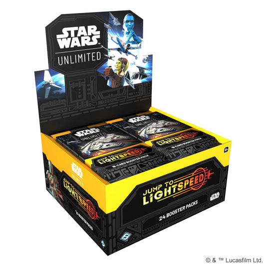 Star Wars: Unlimited Jump to Lightspeed Booster Box (24 Packs)