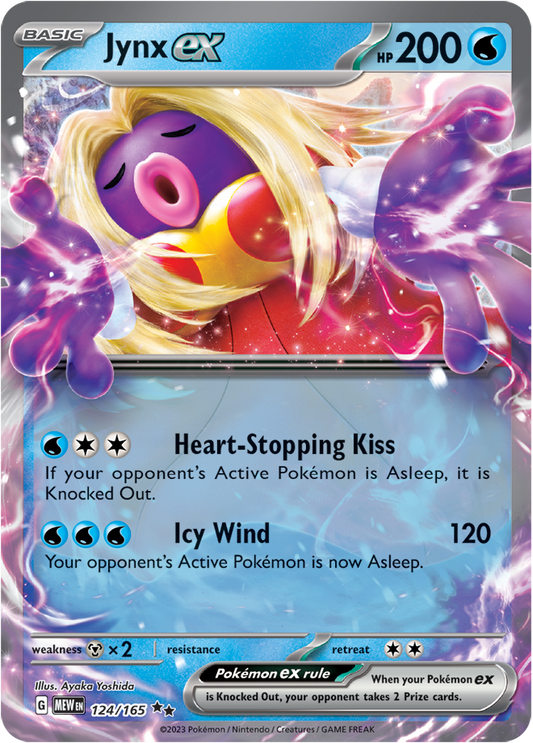 Scarlet & Violet 151 #124/165 Jynx ex (Double Rare)