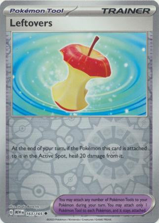 Scarlet & Violet 151 #163/165 Leftovers (Reverse Holo)