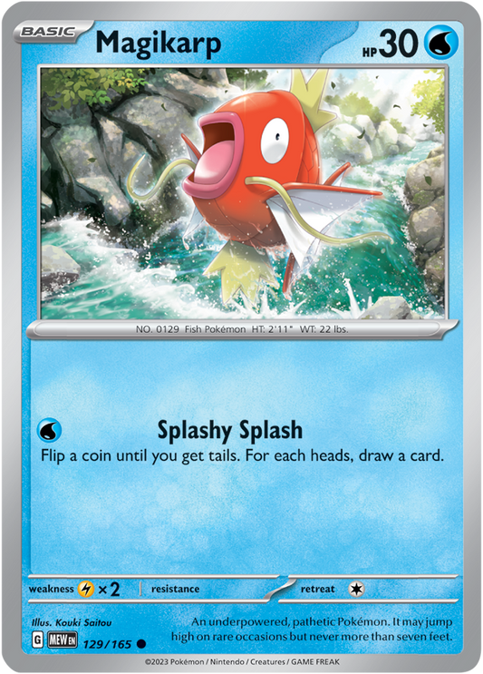 Scarlet & Violet 151 #129/165 Magikarp (Standard)