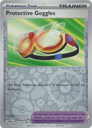 Scarlet & Violet 151 #164/165 Protective Goggles (Reverse Holo)
