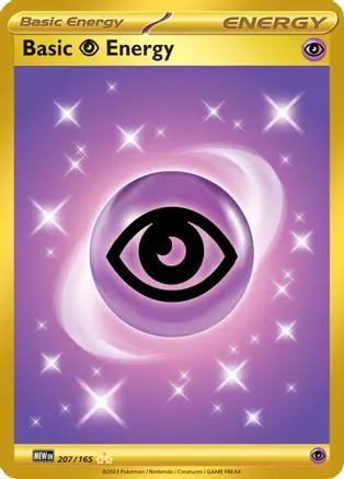 Scarlet & Violet 151 #207/165 Psychic Energy (Secret Rare)