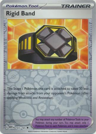 Scarlet & Violet 151 #165/165 Rigid Band (Reverse Holo)