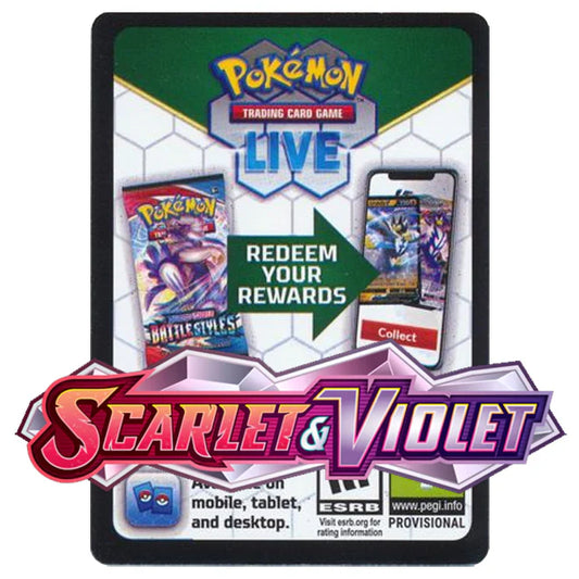 Scarlet & Violet 151 TCG Online Code Card