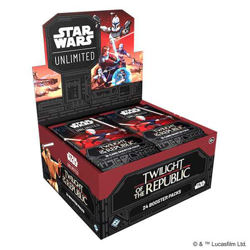 Star Wars: Unlimited Twilight of the Republic Booster Box (24 Packs)