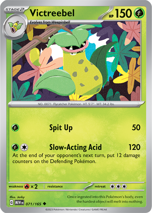 Scarlet & Violet 151 #071/165 Victreebell (Standard)